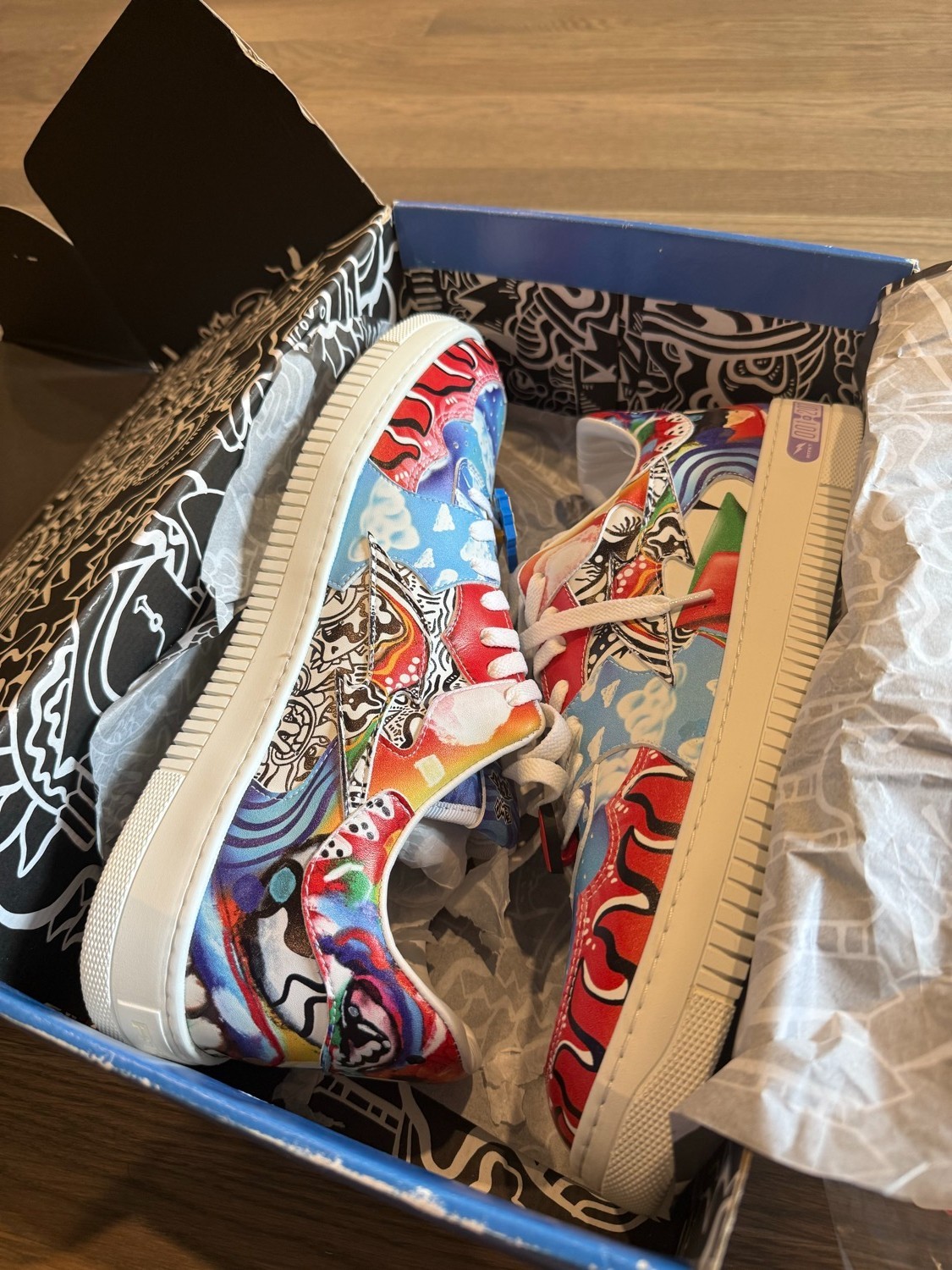 RTFKT FEWOCiOUS FEWO EPIC Sneakers Sz 13 #001/207 COMPLETE SET + Ledger Nano S