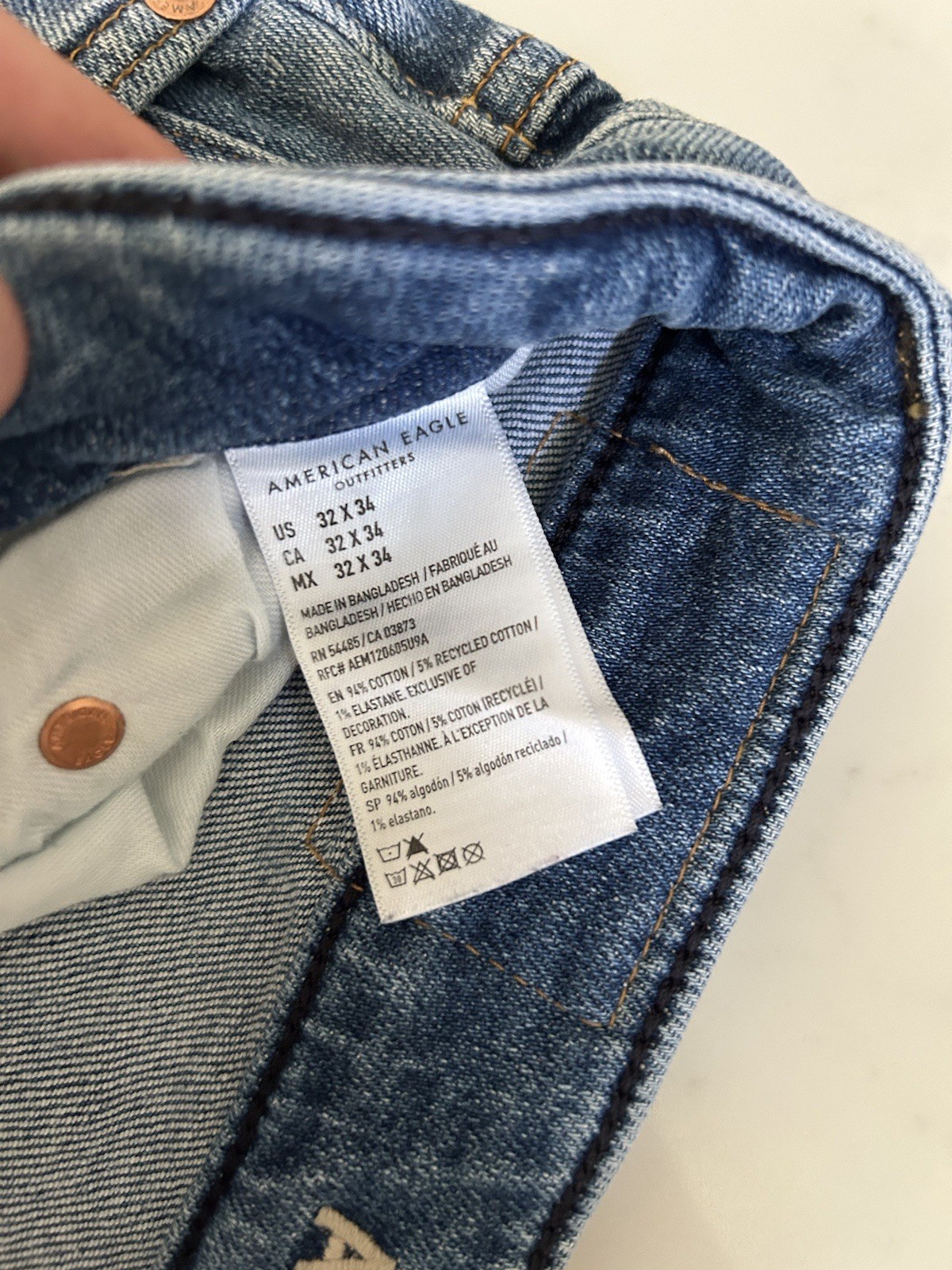 Men’s American Eagle Air flex Athletic Skinny Jeans 32×34