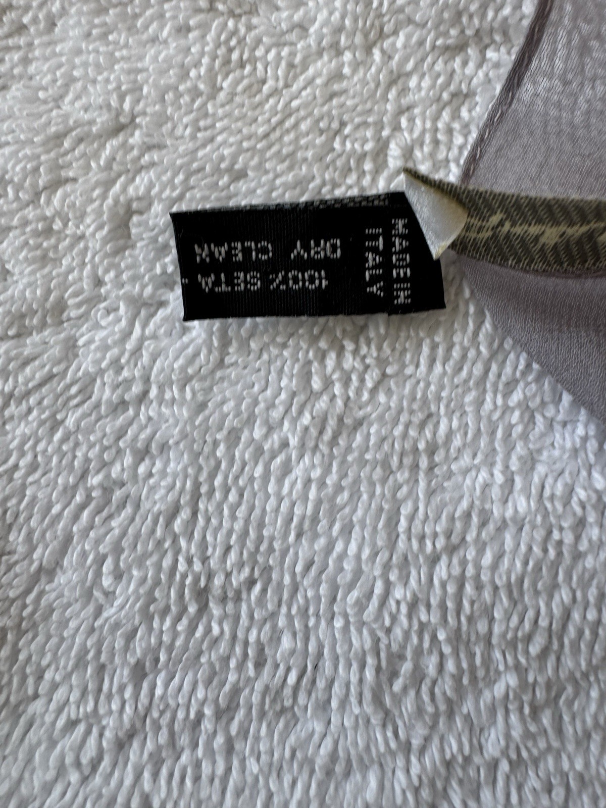 “Greta Garbo”, Sheer Lite Gray 100% Silk Chiffon Scarf, 21 X 21 in Sqr