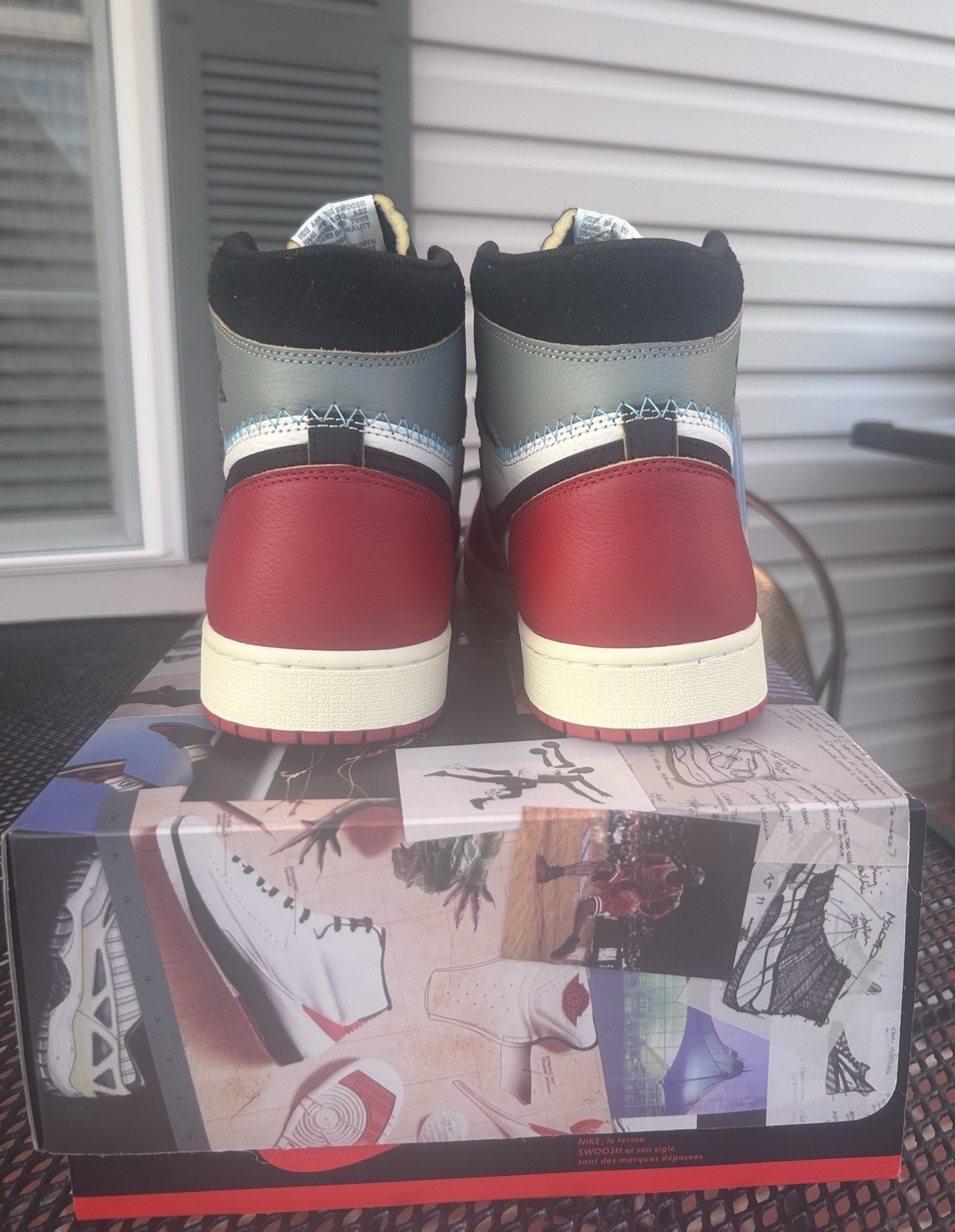 Jordan 1 Retro High OG SP Union LA ‘Chicago Shadow’ Size 13; BRAND NEW