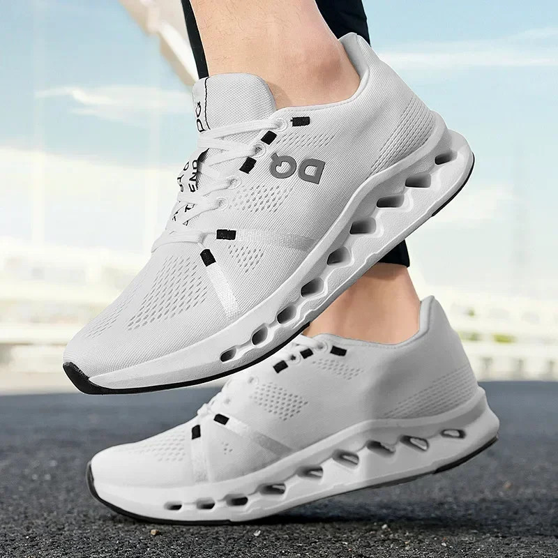 Men’s Running Shoes Cushioned Breathable Comfortable Sports Sneakers Summer