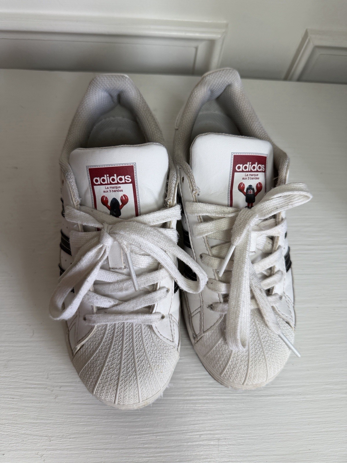 adidas Superstar Philip Colbert “Save The Lobster”. Size 4.5 Kids