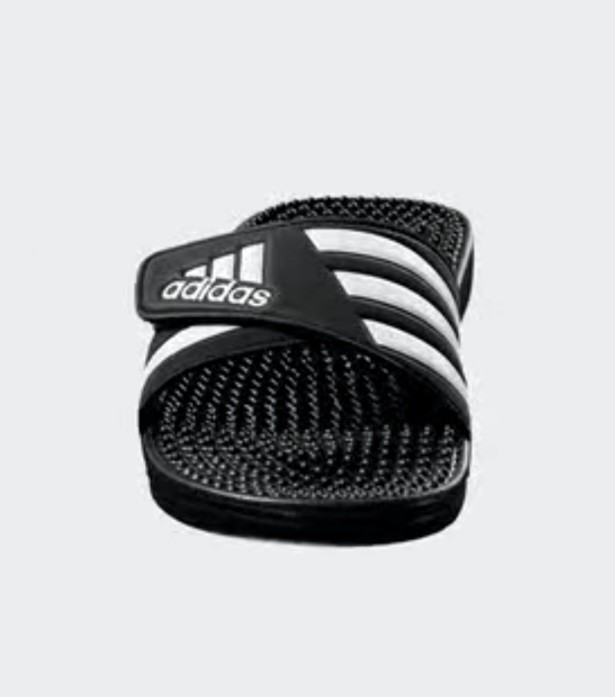 Size 11 – Men’s adidas Adissage Slide Sandals- Black/White/Black F35580