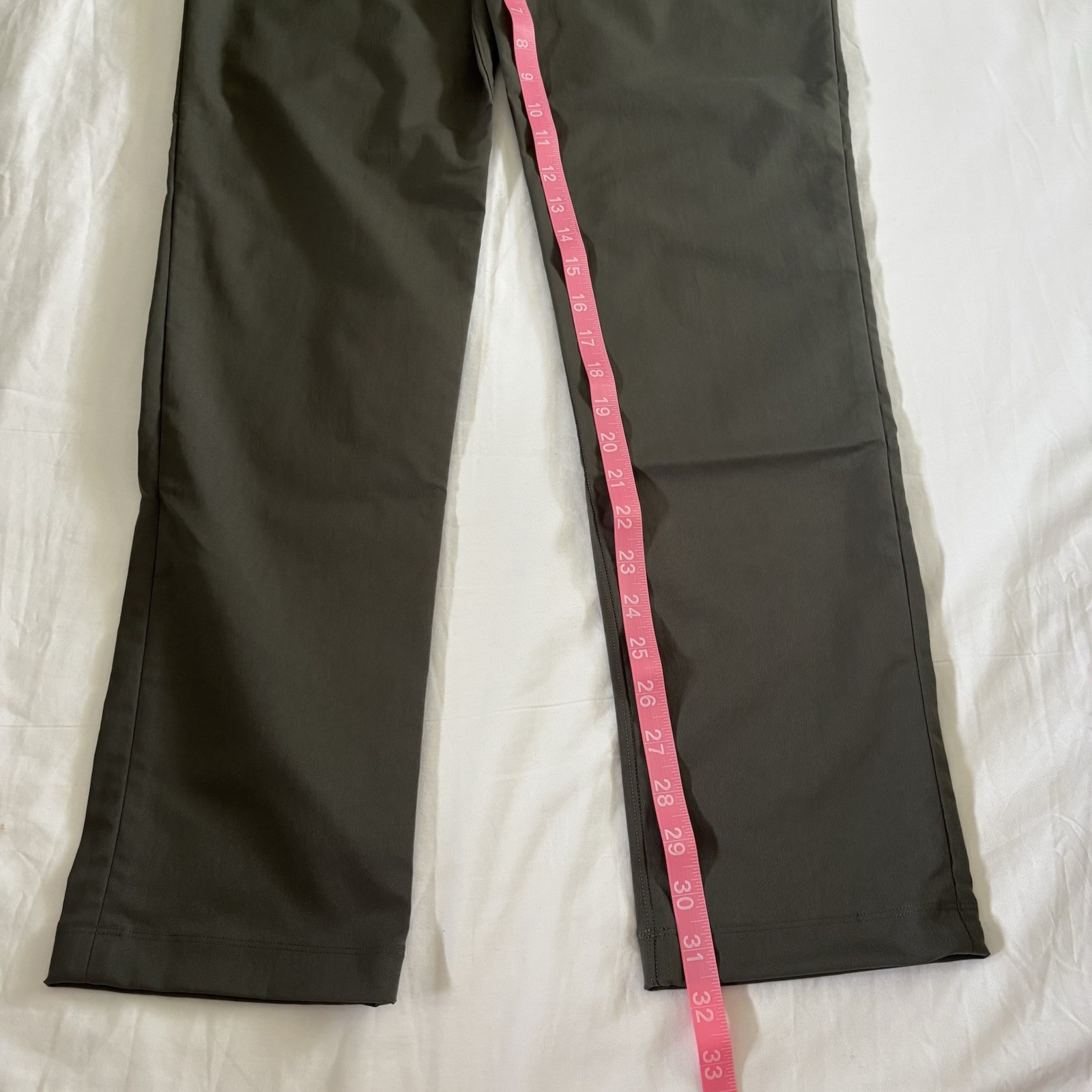 Lululemon ABC Classic-Fit Trouser 34”L *Twill ARMG Army Green Men’s Size 29