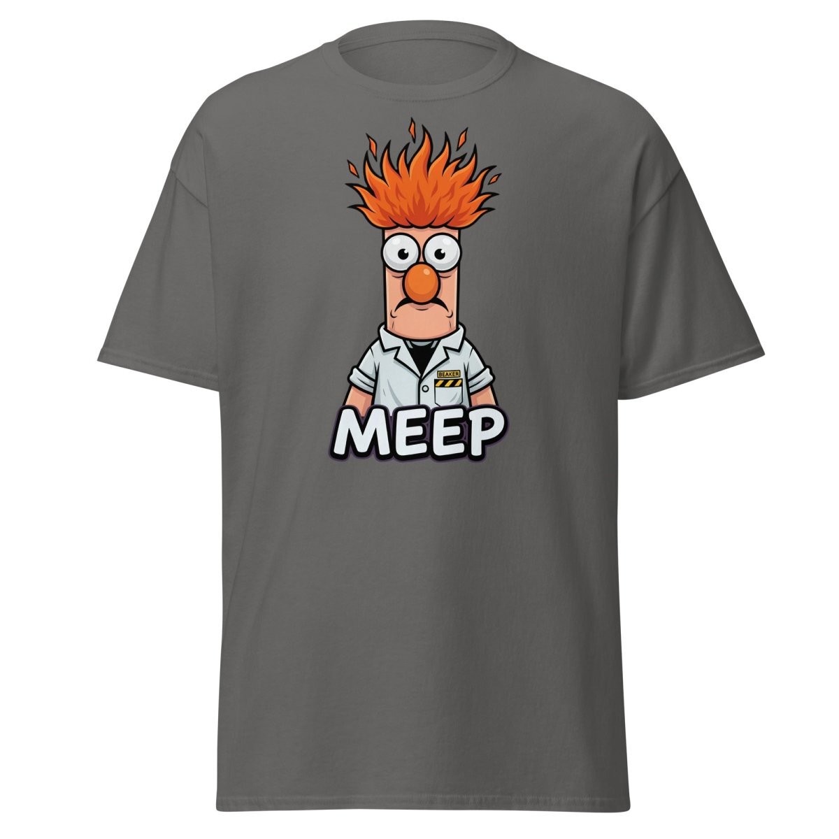 Beaker Muppet Meep T-Shirt – Funny Scientist Cartoon Tee