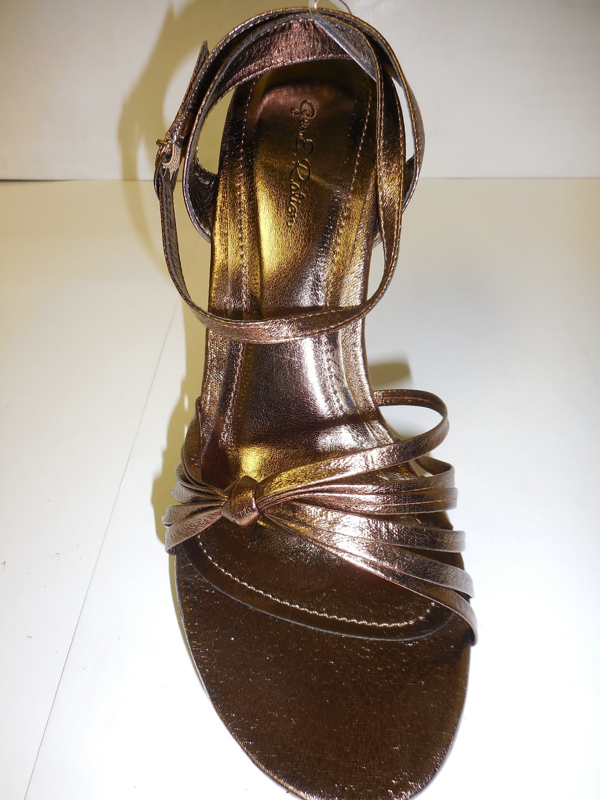 Women’s Chrome Brown Twist High Heel Party Shoes Sizes: 5 1/2 – 10
