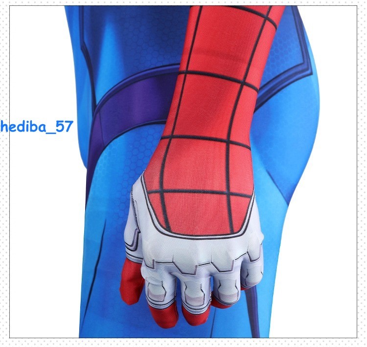 Marvel Rivals Spider-punk Costume Cosplay Jumpsuit Halloween Carnival Outfit New