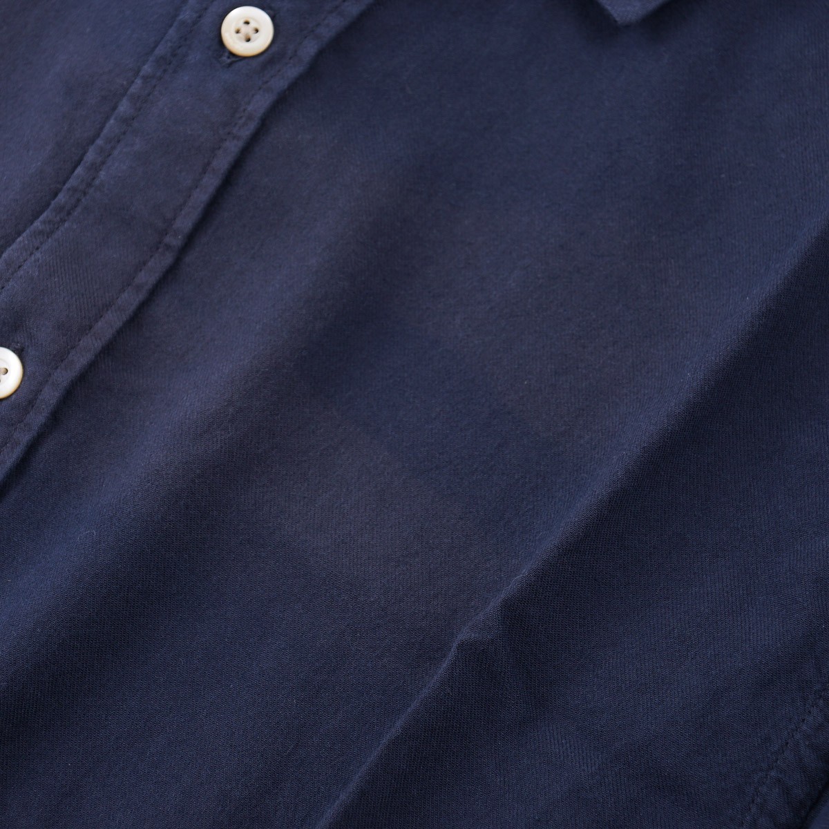 Boglioli Navy Blue Soft Cotton and Viscose Shirt L (Eu 42) NWT Imperfect