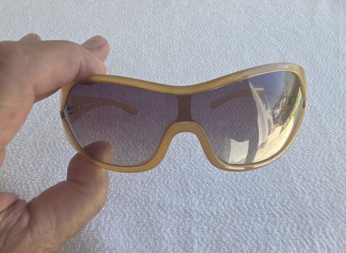 Prada SPR 12G Shield Sunglasses – MADE İN ITALY