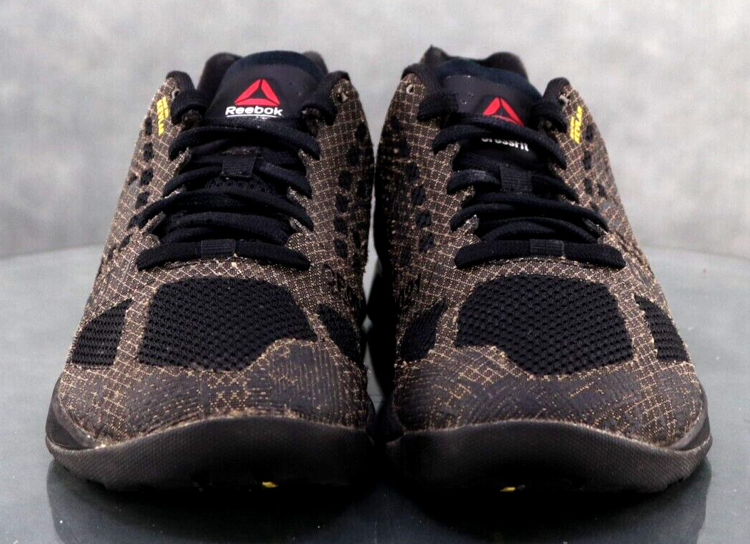 Reebok Crossfit Nano Kevlar Women’s Trainers Shoes Size 9.5 Black Brown