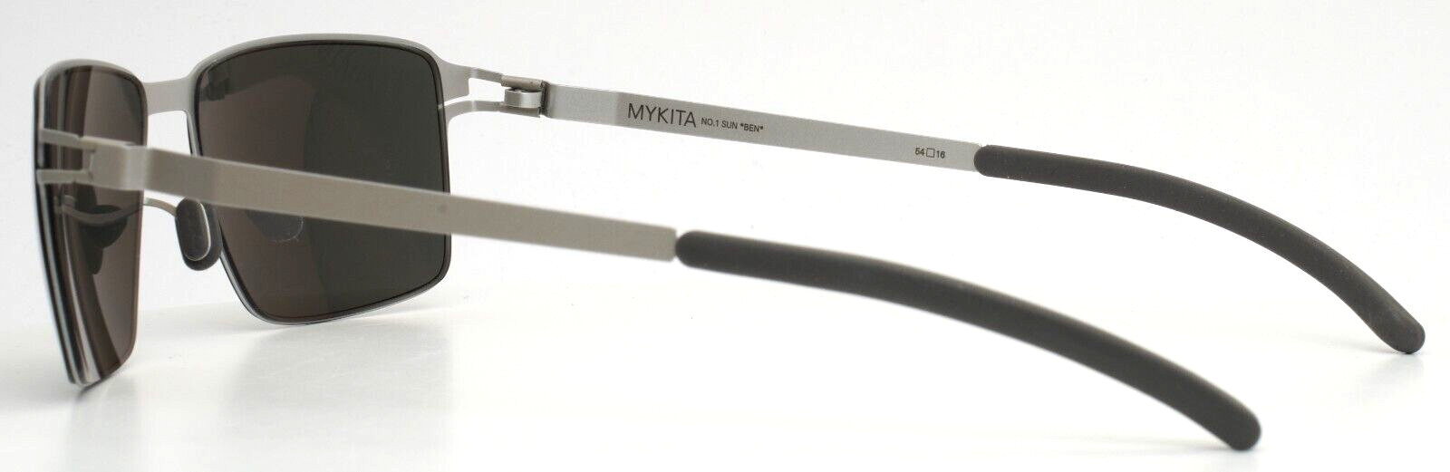 MYKITA Ben 137 Warm Grey Mens Rectangle Full Rim Eyeglasses 54-16-140 B:38