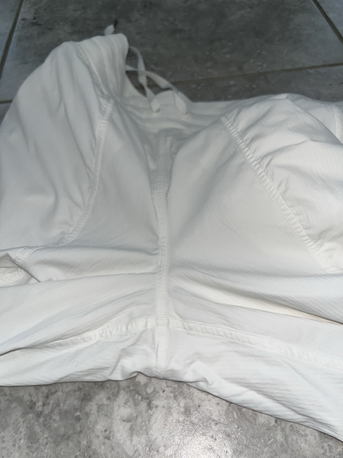 Lululemon Dance Studio Mid Rise Jogger Full Length Pants Travel White Womens 12