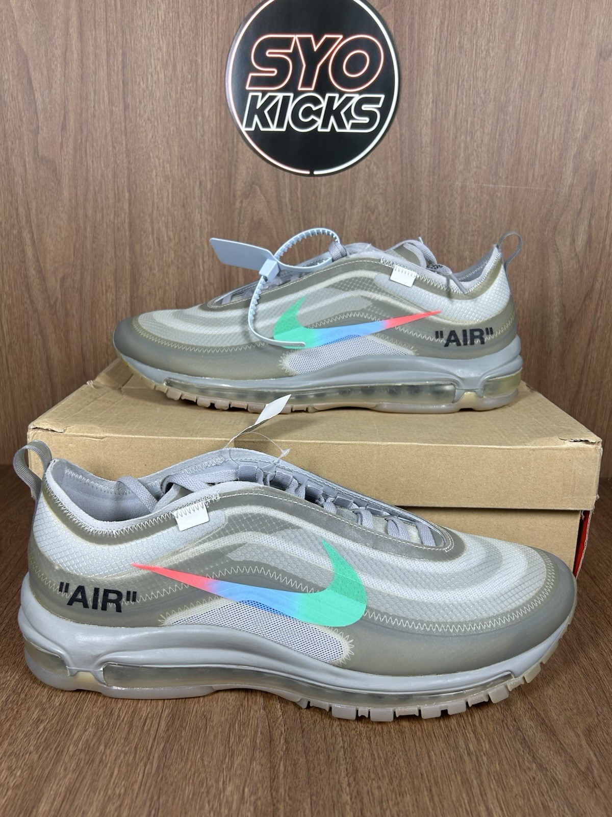 Size 12 – Off-White x Nike Air Max 97 Menta