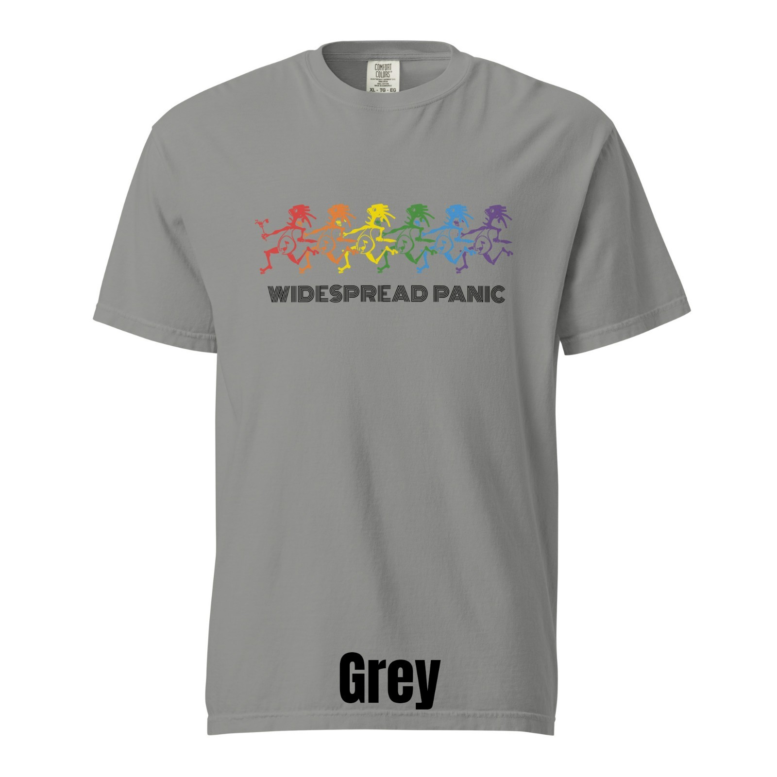 Widespread Panic Dancing Note Eaters Comfort Colors Unisex T-Shirt