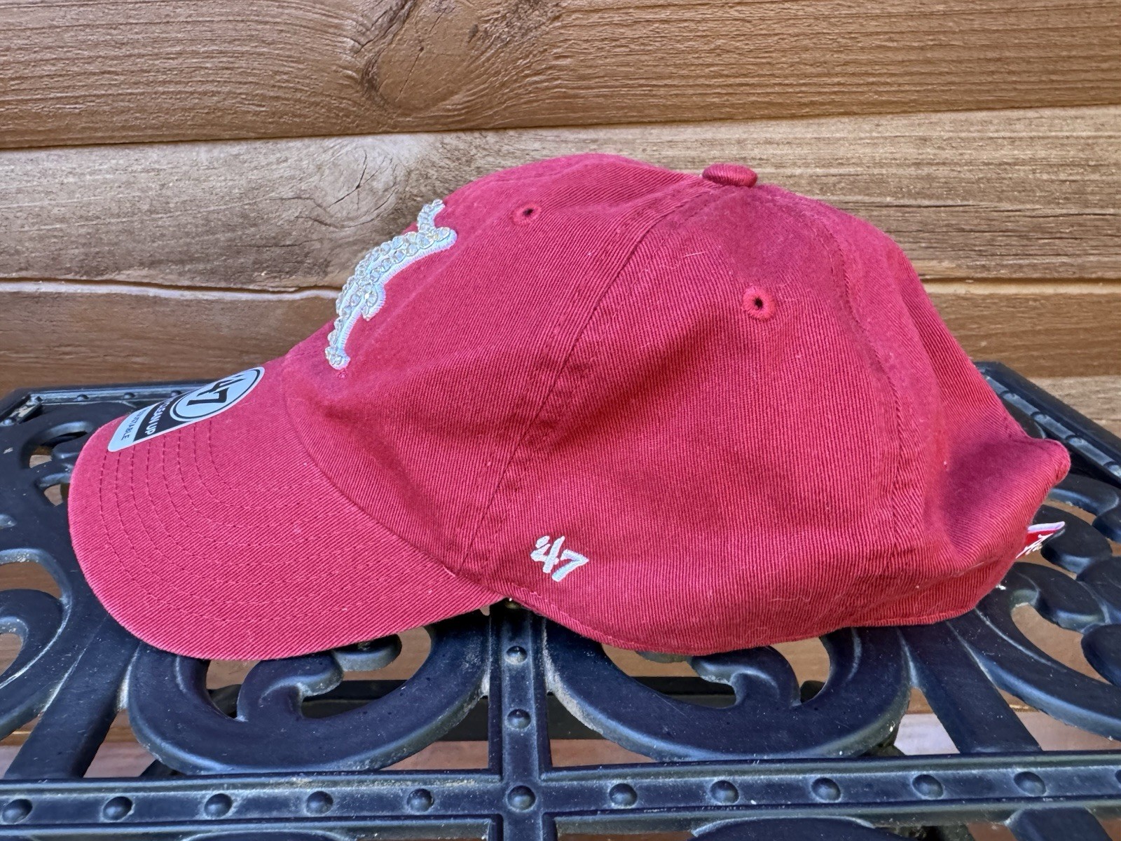 ALABAMA CRIMSON TIDE SPARKLE Bling ADJUSTABLE Womens 47 Brand NWT