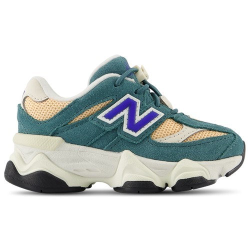 New Balance Kids’ 9060 Basketball Shoes – New Spruce/Peach Blossom