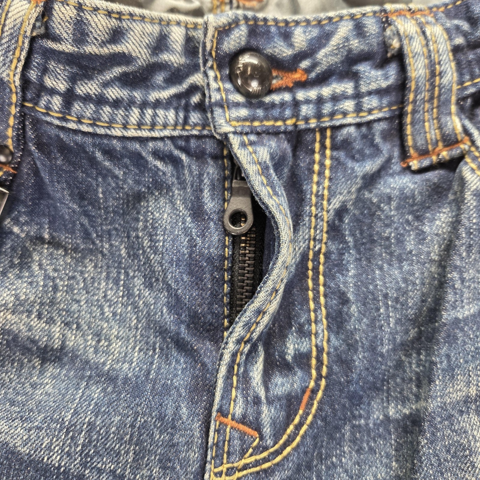 Japanese Selvedge Jeans Honeycomb Whiskers Stacking Fades Low Rise Fits 29×32