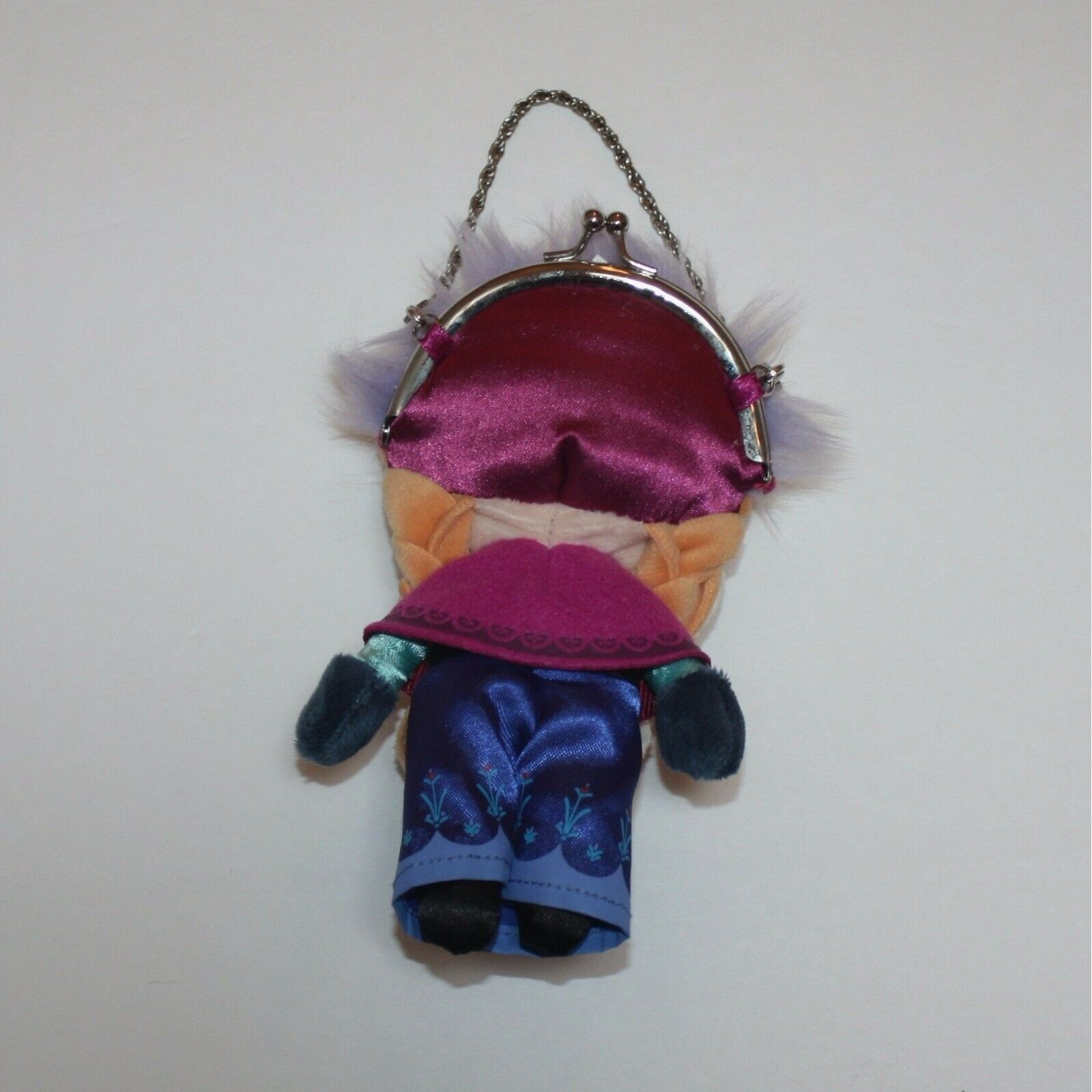 Disney Store Frozen Anna Plush Doll Coin Purse Bag 3 4 5 6 7 8 9 10 11 12 NWOT