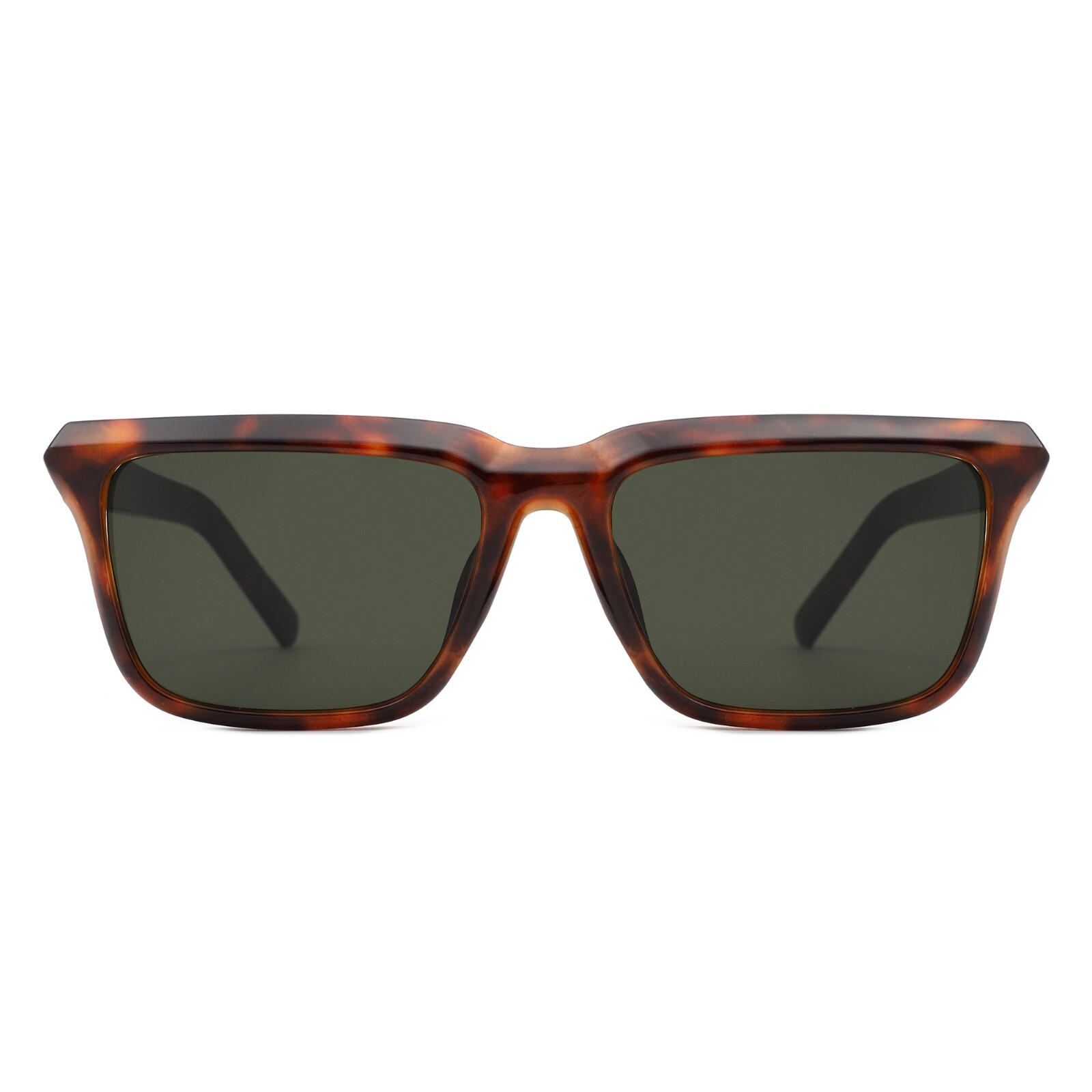 Square 100% UV Protection Fashion Eyewear – Retro Flat Top Unisex Sunglasses