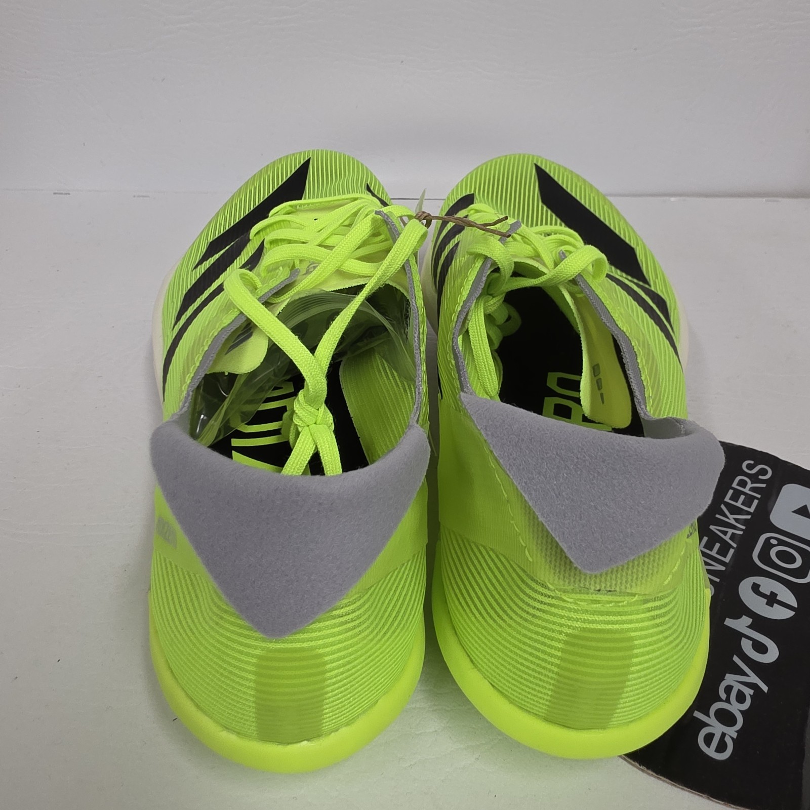 Adidas Adizero Ambition Track Spikes Lucid Lemon Black IH5798 Men’s Size 12.5