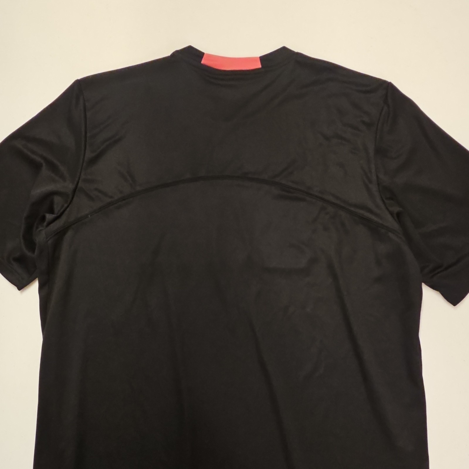 adidas Men’s LT Black Short Sleeve Crew Neck Logo Activewear Tee