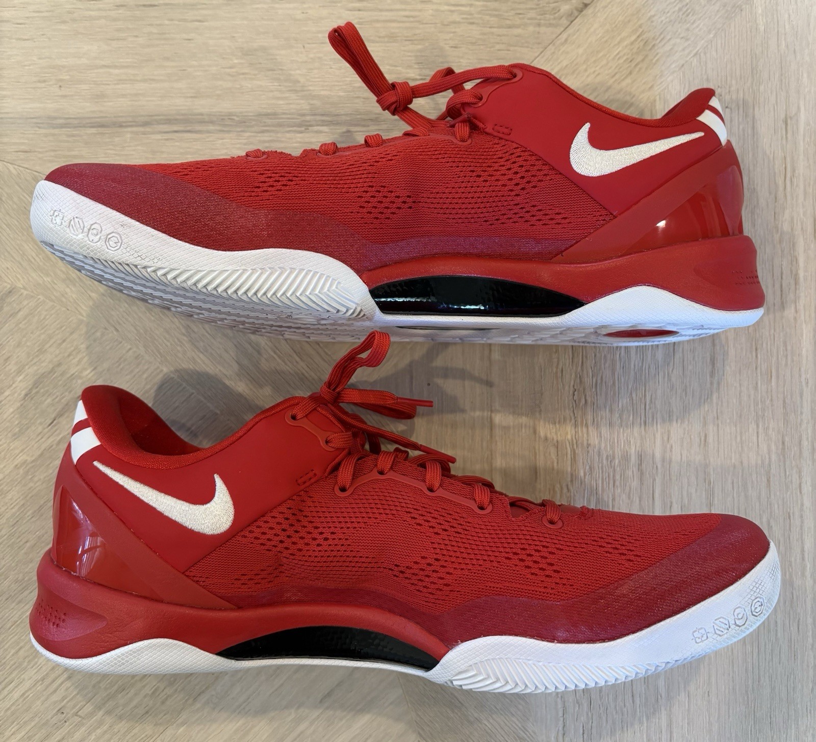 Nike Kobe 8 Protro in the “University Red” Colorway. Mens Size 13.5