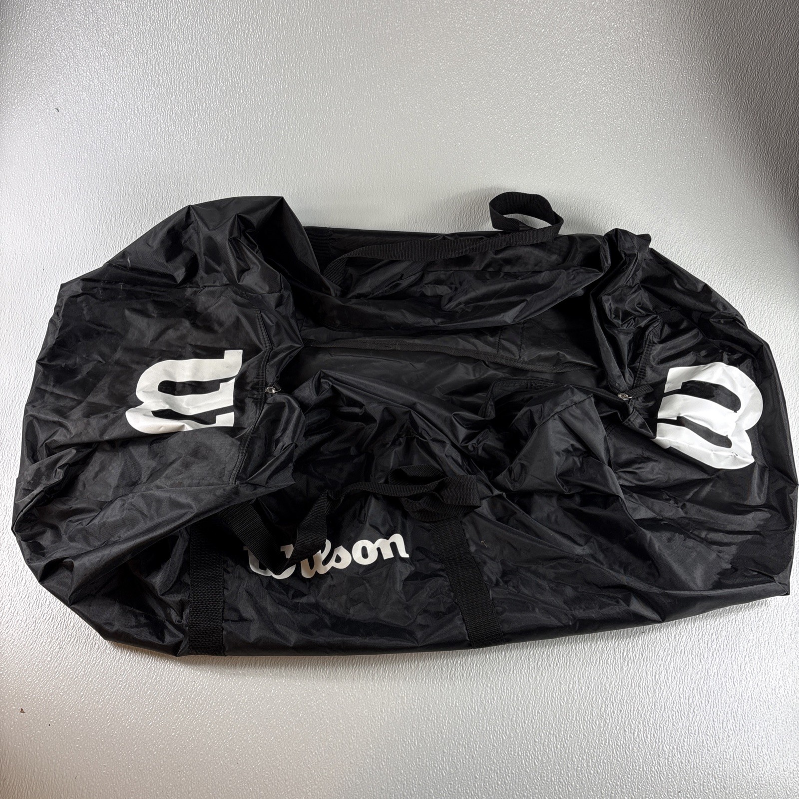Wilson Team Gear Individual Player’s Duffel Bag XL, 36 x 10 x 10 Black