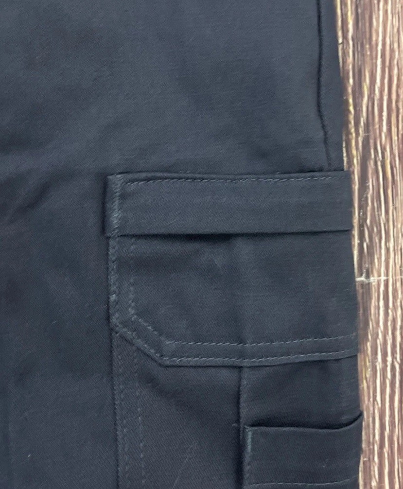 NWT Dickies Cargo Navy Blue Pants Straight Leg Mens 32×32 (Actual 32×32)
