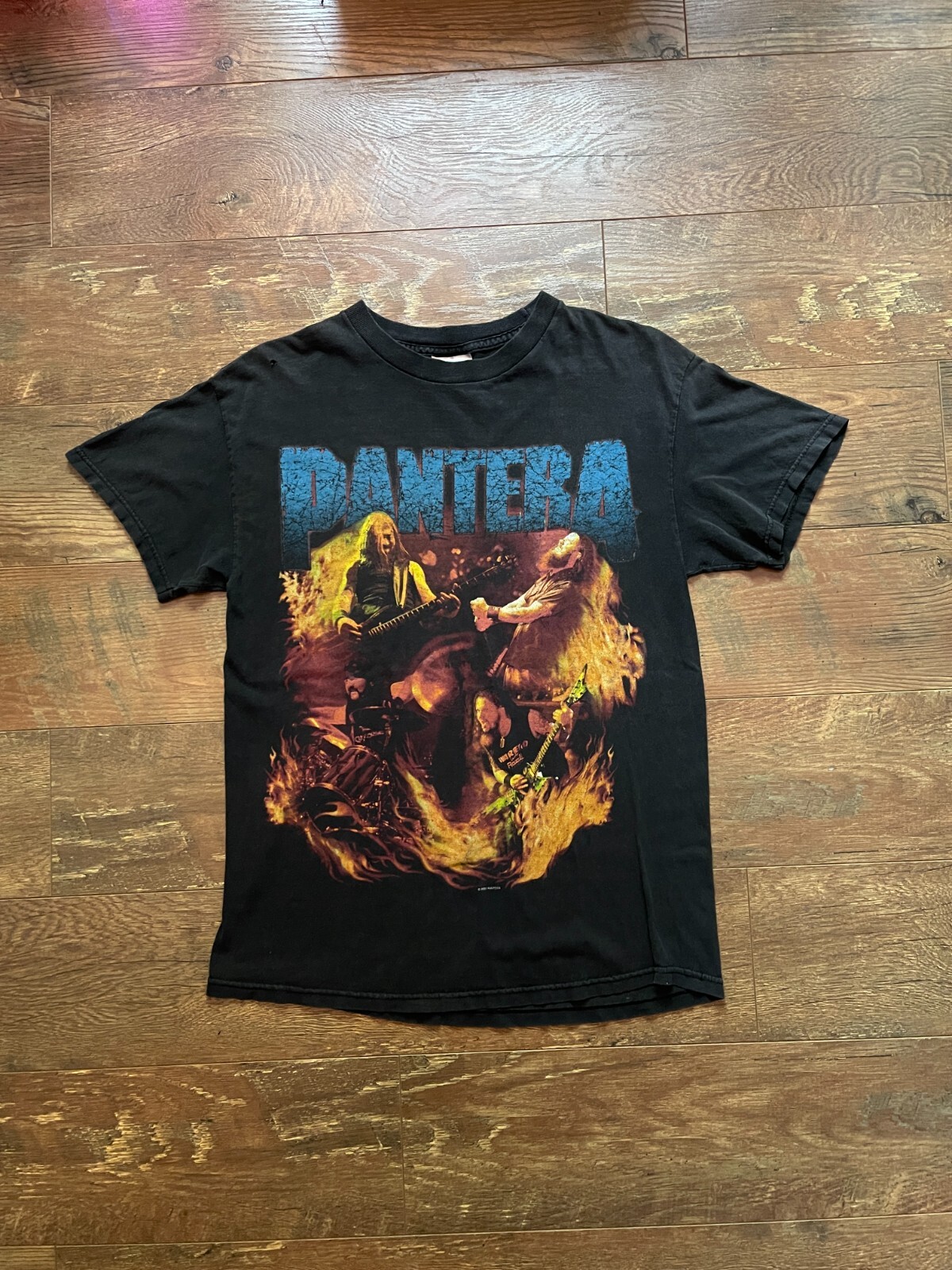 Vintage Pantera 2001 Shirt Size Medium Dimebag Darrell Phil Anselmo Metal Band