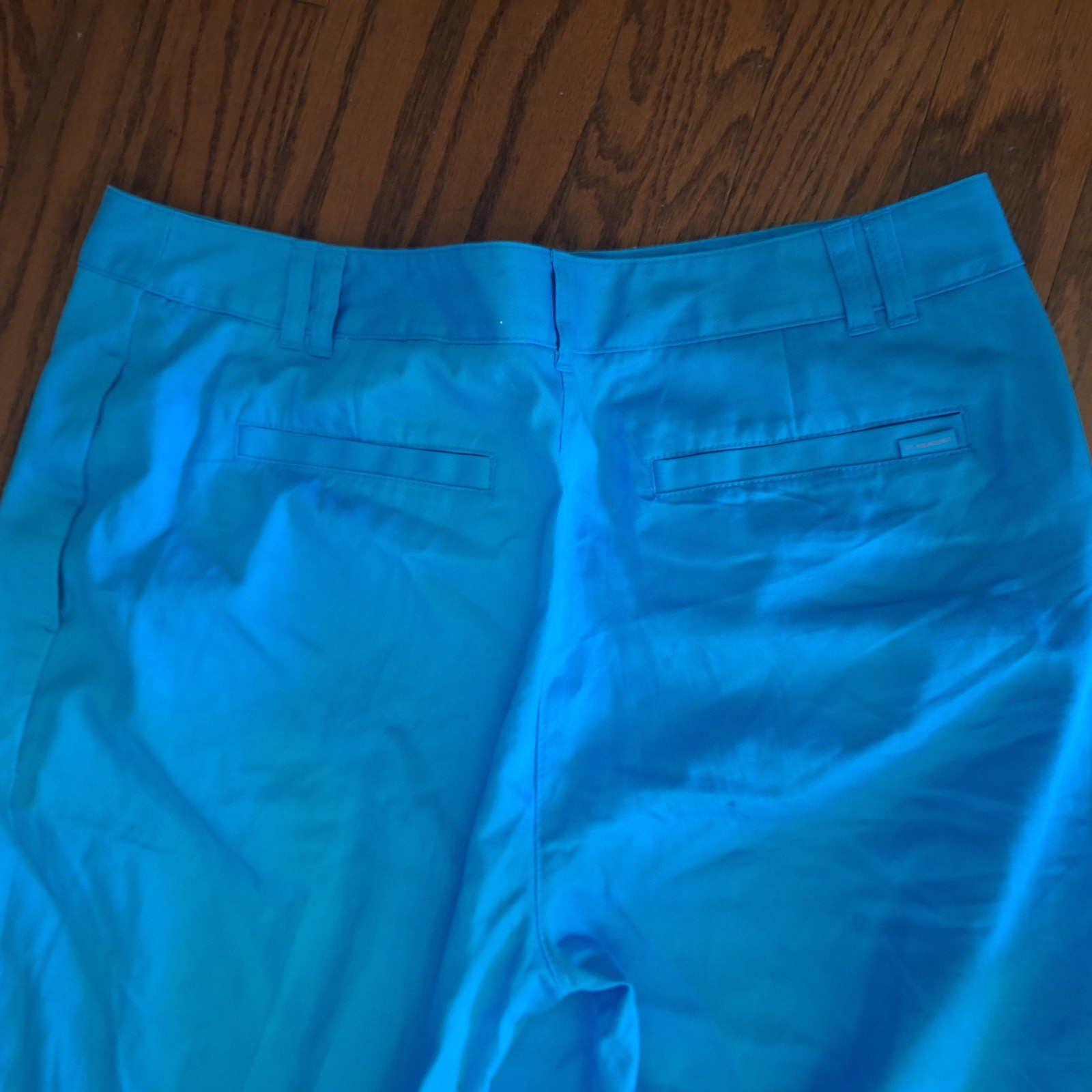 Light Blue Cropped Pants by St. Aumont Size 16 NWOT