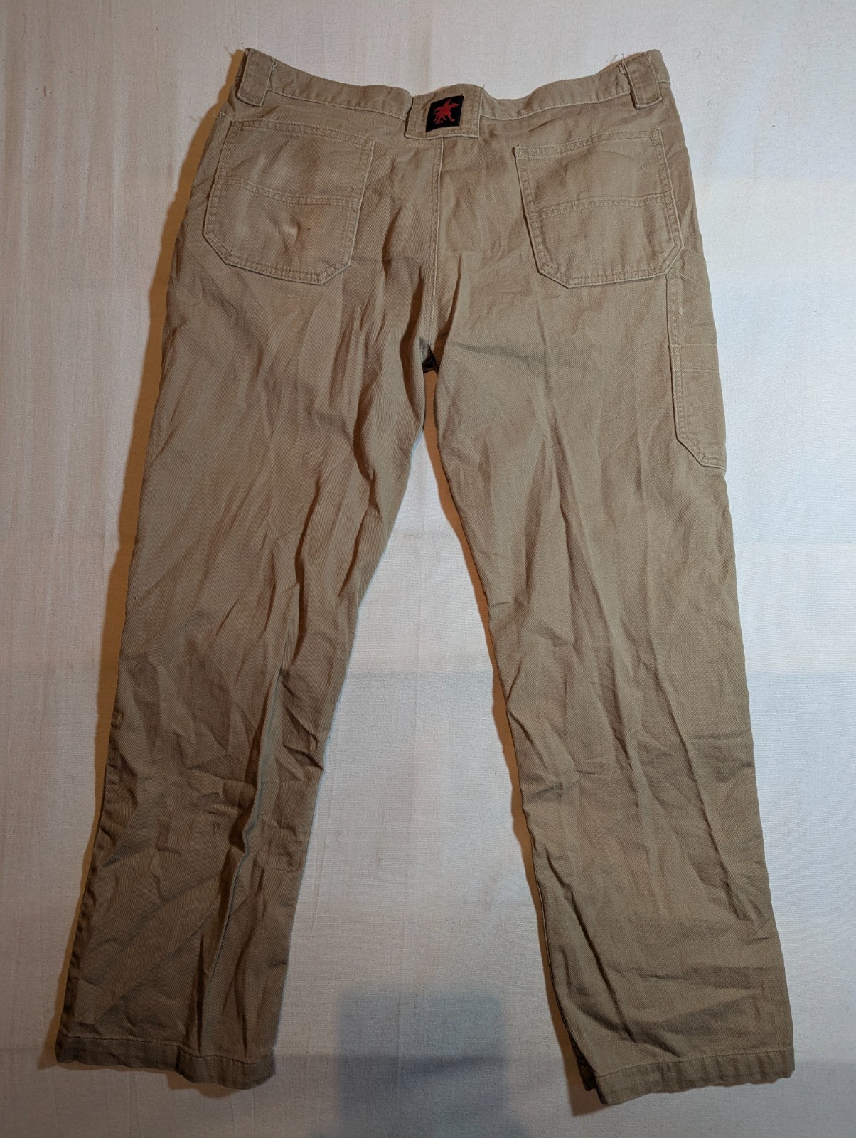 Mcr Safety FR Gear Work Pants Men’s 38×32 Flame-Resistant Canvas Twill Cat2 Tan