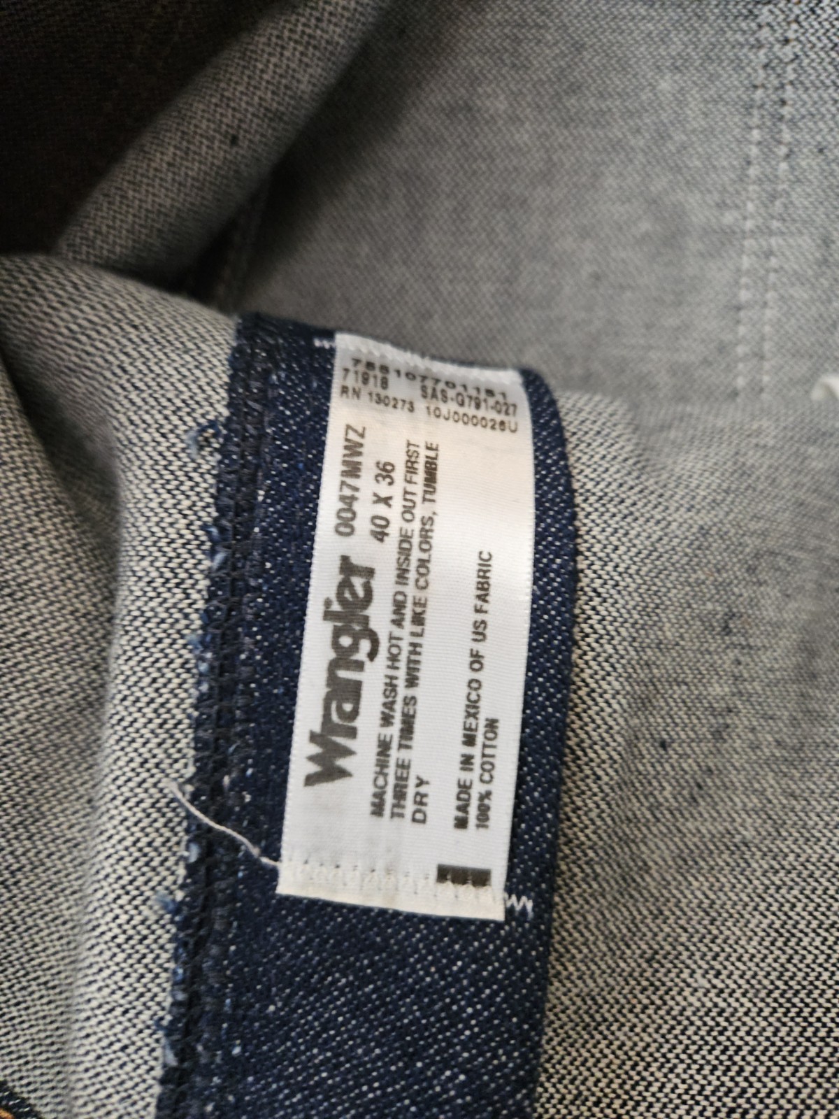 Wrangler 47MWZ Jeans Men’s Size 40×36 Cowboy Cut Regular Fit Rodeo Cowboy