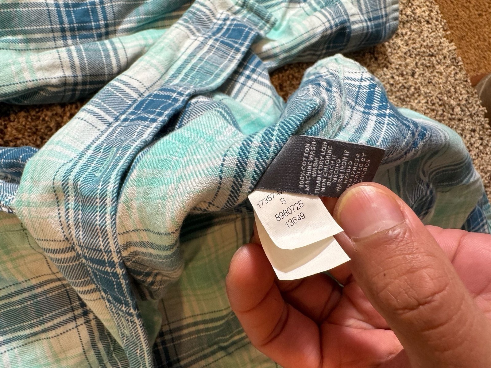 Bonobos Slim Fit Navy and White Check Dress Shirt
