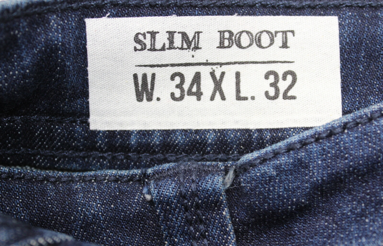 T K Axel Men’s Slim Bootcut Stretch Jeans Dark Wash 34 X 32 34X32 Blue New Boot