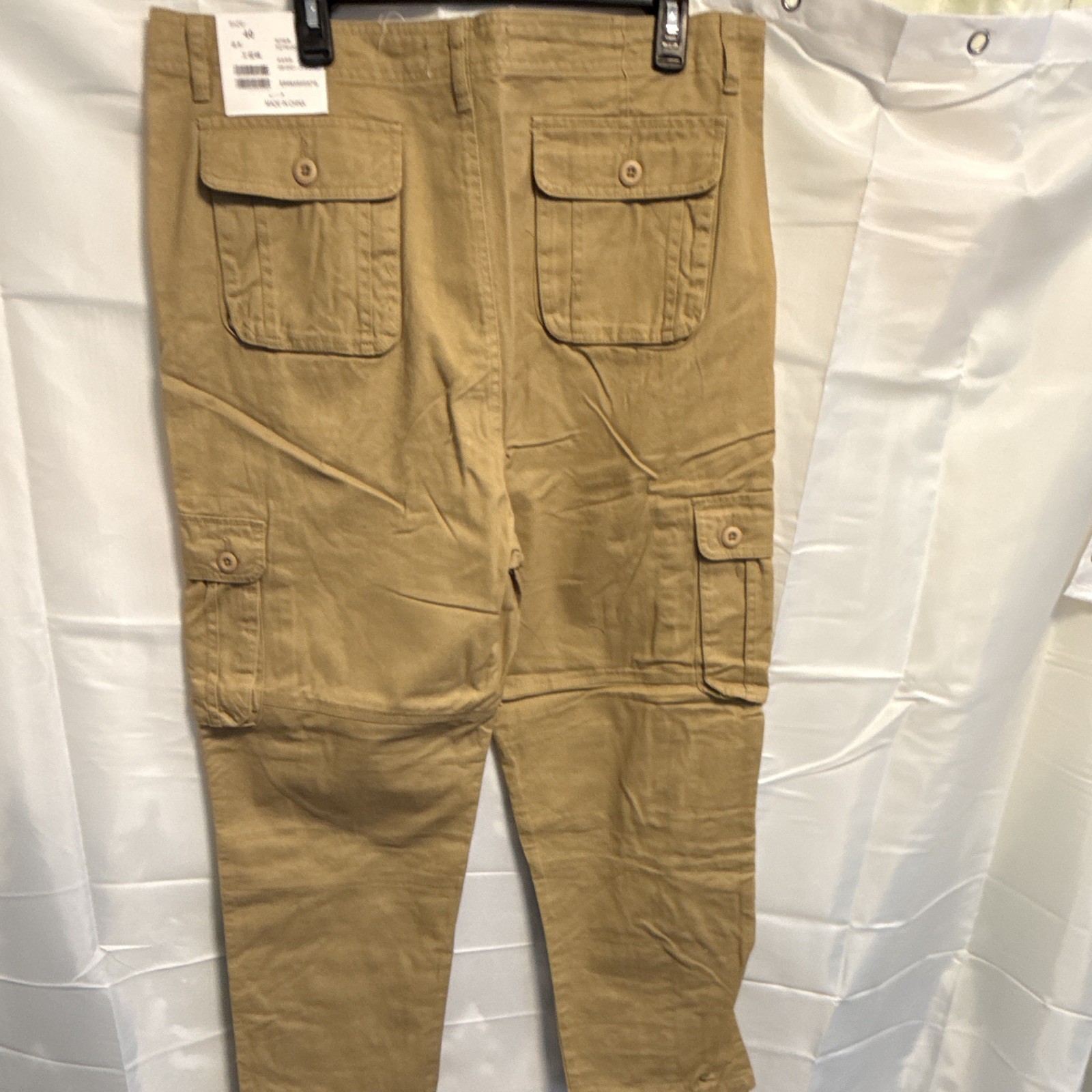 Brandon Thorne Cargo Pants Size 40×32 Men’s Khaki