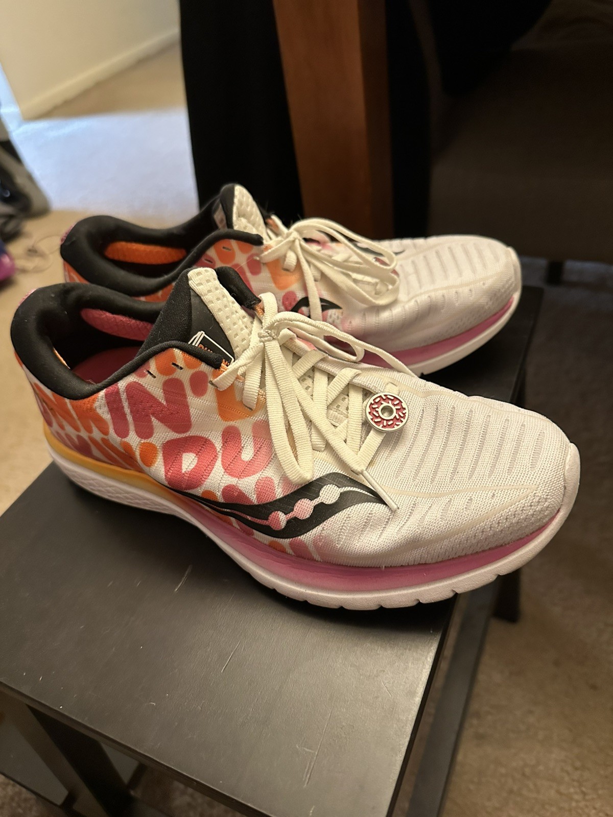 Womens Saucony Kinvara 10 Dunkin’ Donuts S10467-26 Boston Sneakers Shoes
