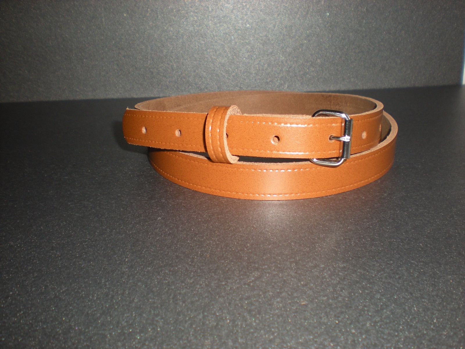 QUALITY LADIES 20mm LEATHER BELTS 8 COLOURS AVAILABLE SMALL TO XX LARGE £4.99