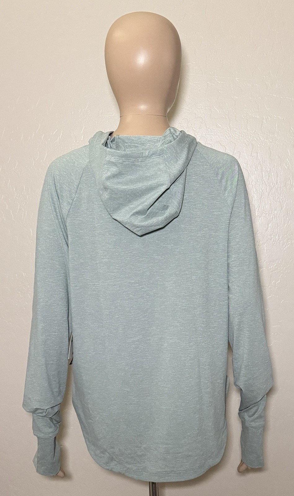 REI Co-op Womens Medium Sahara Shade Hoodie Sea Olive Green Hike Active Top