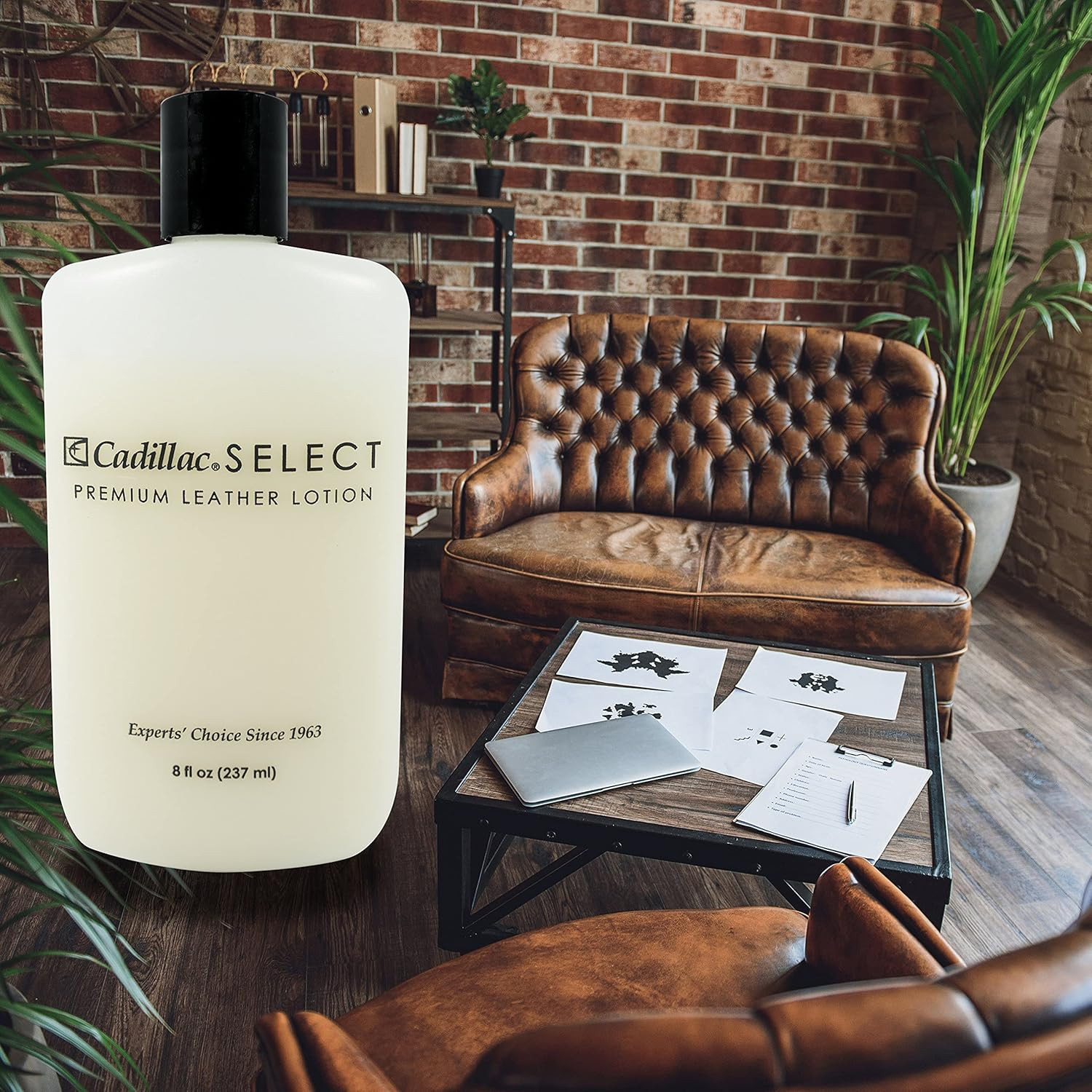 Cadillac Select Leather Lotion 8 Oz Premium Multi-use Leather Care Kit