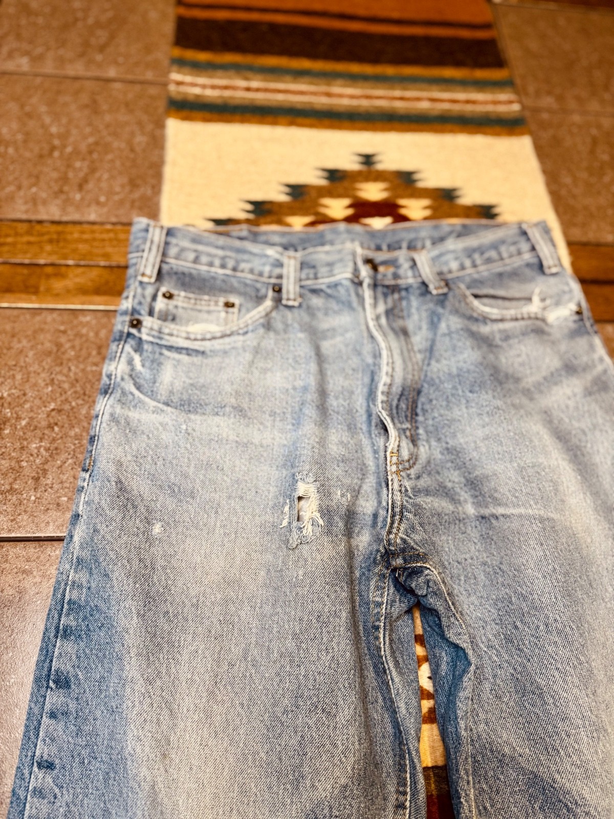 Men’s full blue jeans size 33×30