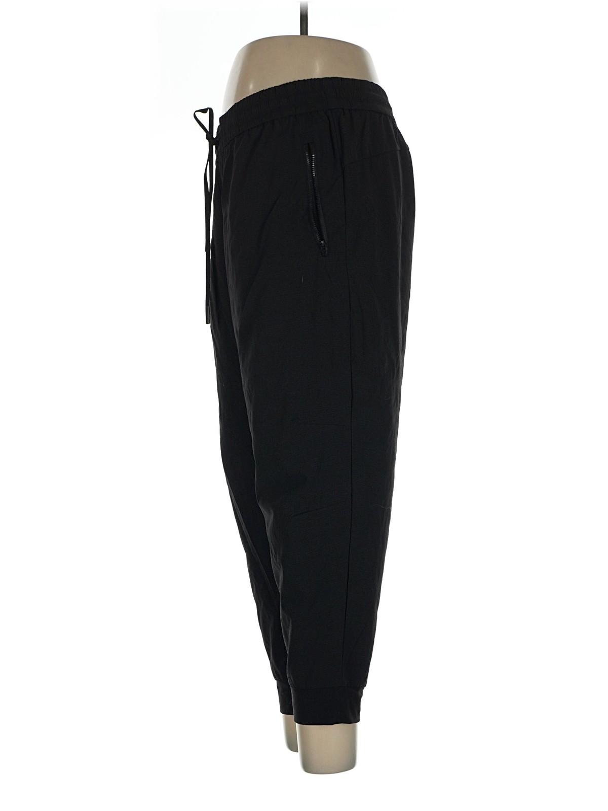 Athleta Women Black Track Pants L