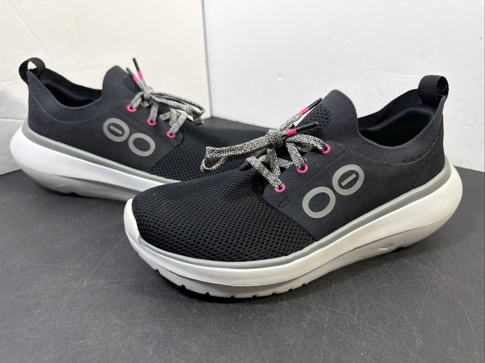 Oofos Oomy Stride Running Shoes Sneakers Women’s Size 7 Black 04012024-14