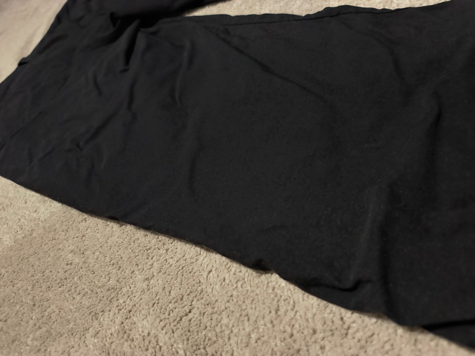 Eddie Bauer Men’s Tech Pant 34×30 Fleece Lined 2-Way Stretch Black