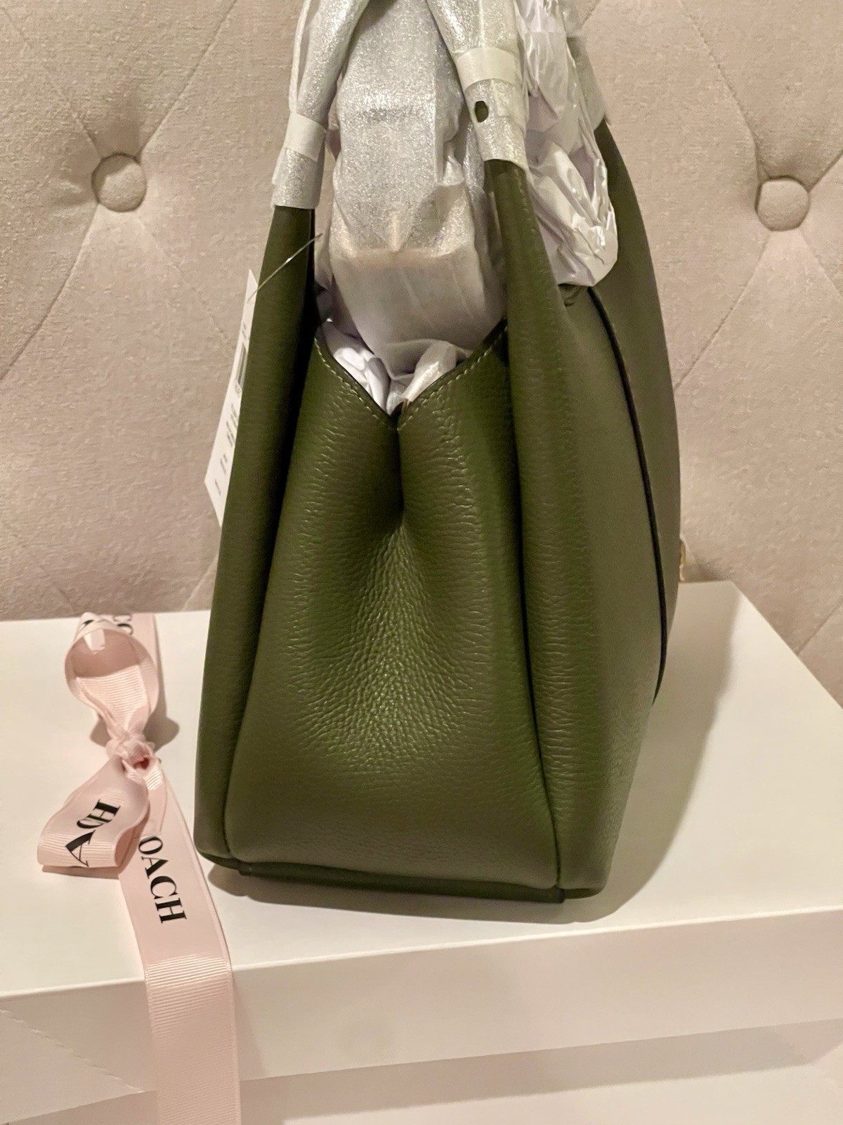 Coach Lana 23 Shoulder /Crossbody Bag In Olive NWT
