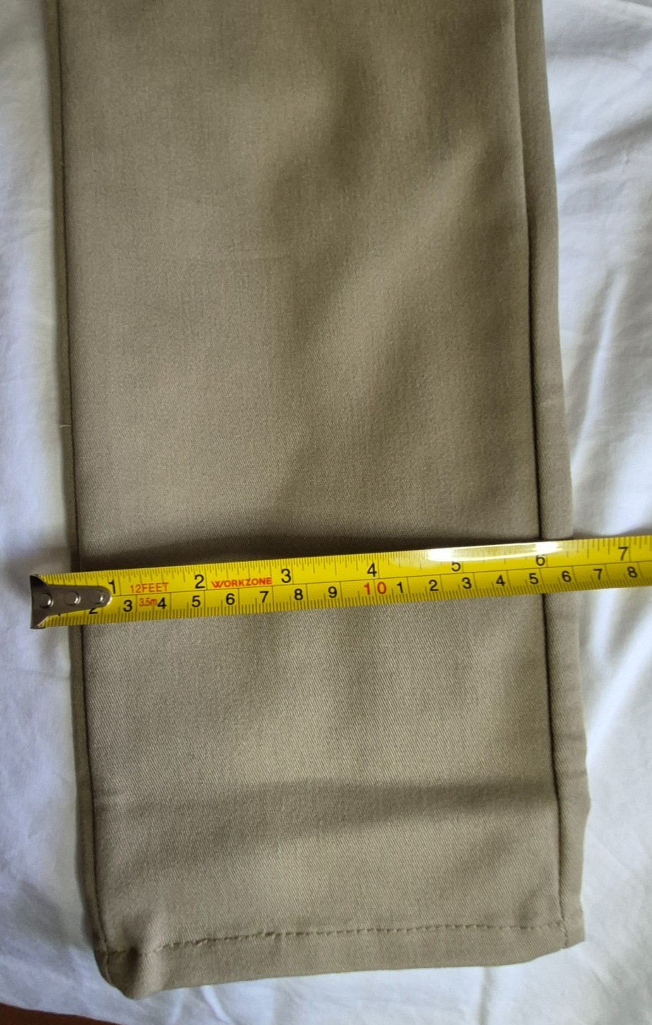 Dickies Women’s Straight Flex Twill Pant, Skinny Tan, Size 0/25 REGULAR, NEW