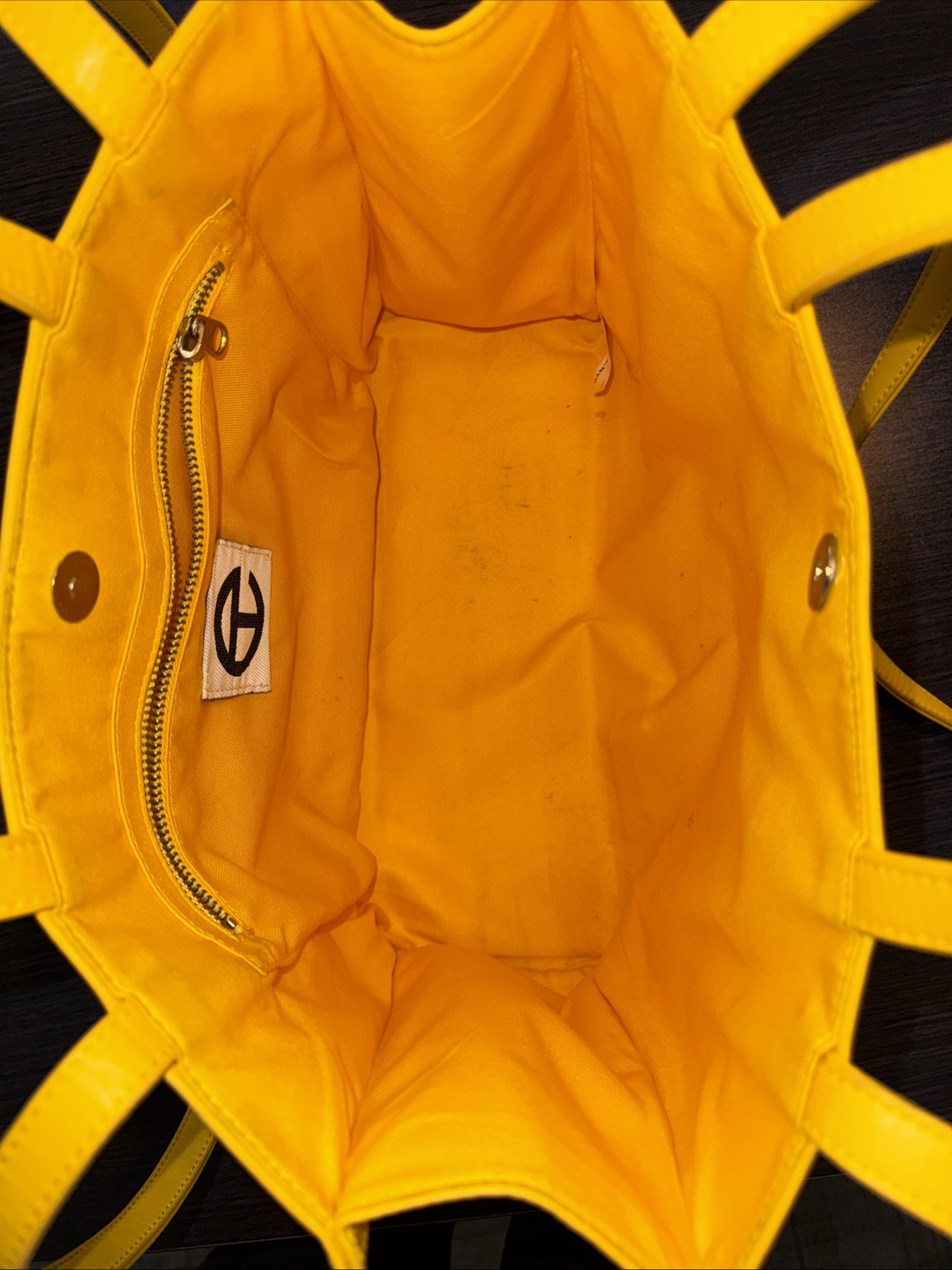 Telfar Medium Shopping Bag In Mustard Yellow