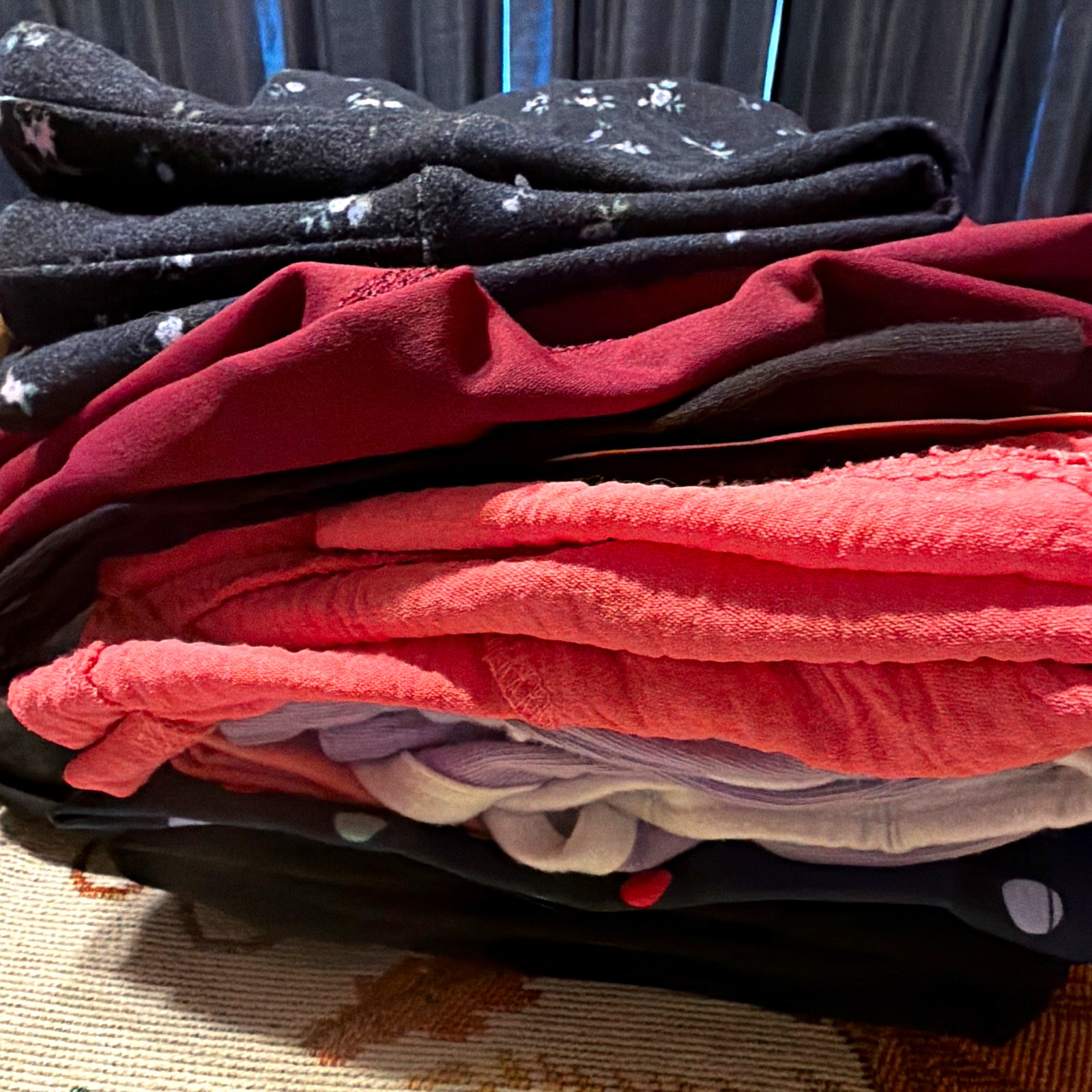 Girls Leggings Lot Size 4-6 Multicolor Assorted Colors & Mixed Patterns