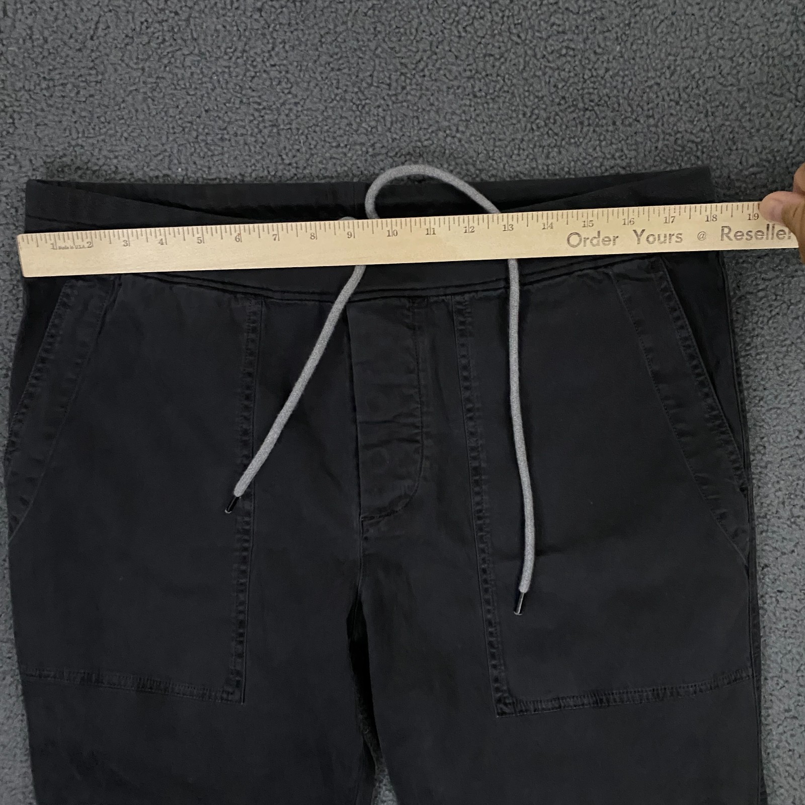 James Perse Supima Cotton Twill Utility Pant Mens Large, 3 Gray Jogger
