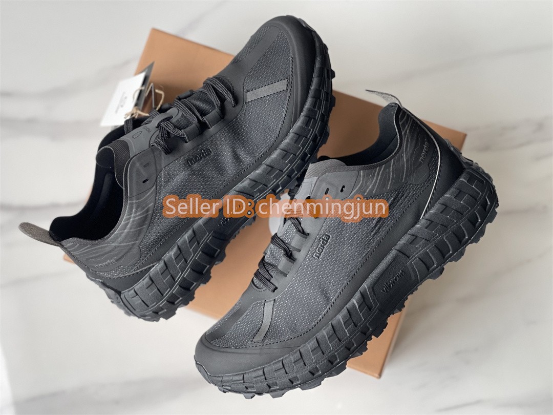NORDA 001 Dyneema Black Sneakers Unisex