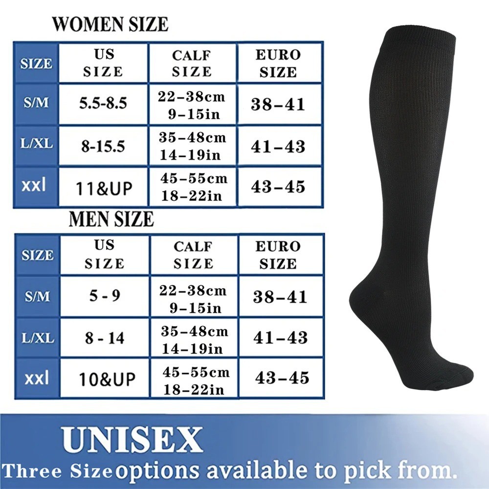Everstride Compression Socks for Women Wide Calf, Everstride Advanced Wide Socks